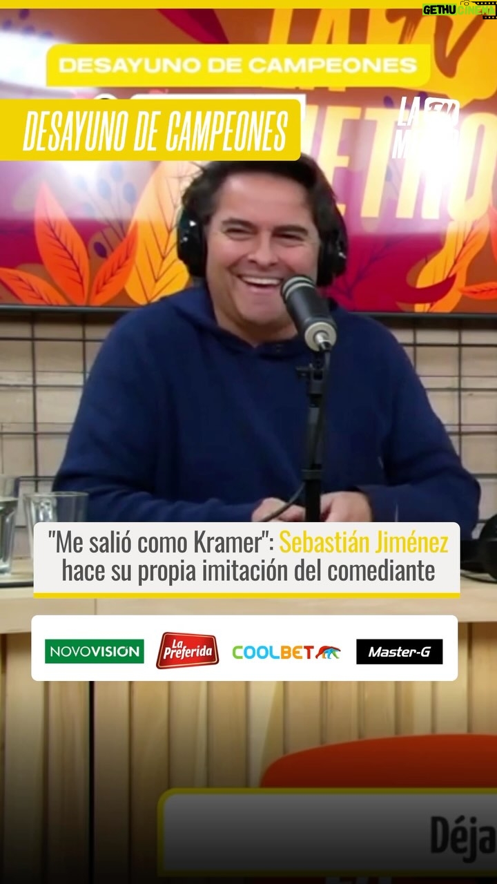 Renata Bravo - 743 Likes - Hoy en #DesayunoDeCampeones 🍳🍏 Sebastián @lindorfovet Jiménez estuvo de visita en el programa y nos dejó varios momentos de enseñanza con respecto a los animales 🐕🐈
😅 En plena conversación, Jiménez imitó al comediante Stefan Kramer.
Desayuno De Campeones es presentado por @mastergchile, @coolbetchile, @lapreferidacl, y @novovision.cl💪🏻 Escúchanos de lunes a viernes de 08:00 a 10:00 horas en la 95.9FM en Santiago 📻, lametrofm.cl, en el canal 194 de Zapping 📡 y en nuestro canal de Youtube: La Metro TV
#Chile #LaMetro #SomosComoTú