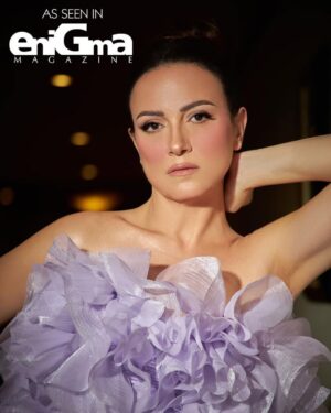 Riham Abdel Ghafour Instagram - From the shooting of @enigmamagazine  Shot on location at @thenileritzcarlton
Photography by @bilohussein
Styled by @mohamedashraff
Makeup by @abdallahelrefaeii
Hair by @mahmoud_hair_stylist
Cover Story by rawyalamei
Cover Design by @ehal_william24  Talent management: @gingertm