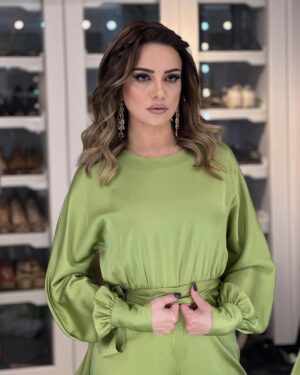 Riham Abdel Ghafour Instagram - Rico @rihamabdelghafour 🤍⭐️

Makeup @abdallahelrefaeii 
Jewelry @dimajewellery 
@nam_oosy 📸