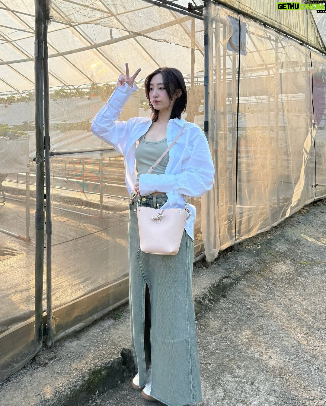 Riko Xi - 5.3K Likes - 第一個影片沒看完會後悔🕺🏻✨
酸完之後是甜
出來踏青好好玩
跟朋友討論以後退休要開開心農場(真的手機打開看農地😂
來個草莓🍓妝容
草莓穿搭
草莓包包 @longchamp