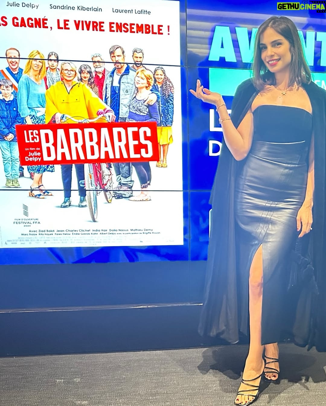 Rita Hayek - 5.5K Likes - صرلي أكتر من شهر بدّي شارك هالخبر معكن،ب١٦ أيلول الماضي كانت ليلة إفتتاح فيلم "البرابرة" بباريس. أوّل فيلم فرنسي بشارك فيه مع مخرجة كنت إحلم إتعرّف عليها جولي دلبي. بعد ليلة الافتتاح كنت بعدني عايشة الحلم و صارت ضربة البايحرز بلبنان. هالضّربة شالتني من حلمي و رجّعتني عالواقع..واقع عالم فاقد إنسانيّته. رجعت بأوّل طيّارة علبنان لانّو بهاللّحظة هون كان عبالي كون.
"البرابرة" فيلم إنساني بإمتياز، كتير بيحاكي الوضع اللي عم نعيشوا، فيلم بيحكي عن مدى قدرتنا لتقبّل الاخر و التّعاطف معو بالرّغم من إختلافاتنا. انشالله قريباً بيوصل الفيلم على لبنان..حاليّاً عم ينعرض بفرنسا بأكتر من ٥٠٠ صالة. و بالرّغم من كلّ شي أنا فخورة. 🤍🇱🇧
This is something I wanted to share with you for more than a month now. The Avant-Premiere of “Les barbares” in Paris on the 16th of September. It was a magical night to say the least..A dream come true. My first french movie with a director and actress I look up to @delpy.julie. I was still on a cloud floating the day after the Avant-premiere when the pagers attack happened.
It brought me back to reality, the reality of a world that lost its humanity and its ability to feel empathy. I booked the next flight to Beirut because it’s where I wanted to be with everything that’s happening.
“Les Barbares” is a movie about humanity about our ability to accept others in times of crisis. Its showing now in theaters all over France. A moment of pride despite everything 🤍