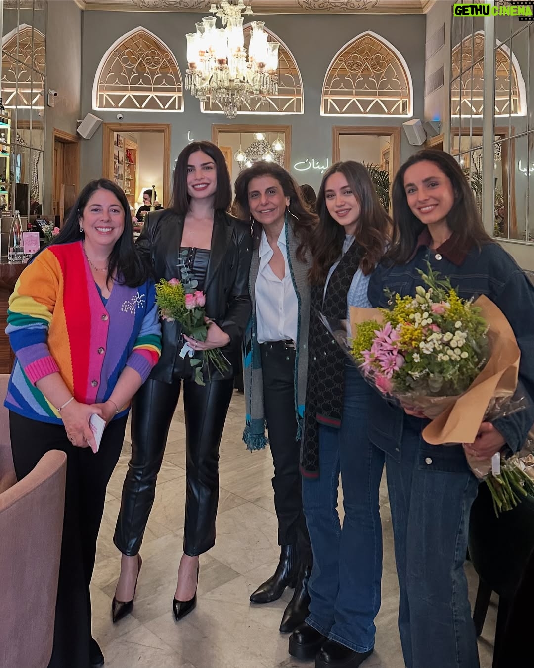 Rita Hayek - 4.4K Likes - Who run the world?? 🌸🔥
Beauty and brains at this exceptional brunch at @beitkanz with beautiful energy and flowers all around
@istandforwomen
#ritahayek #ريتا_حايك #womenempowerment #istandforwomen