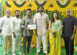 Ritika Nayak Instagram - To New Beginnings ✨🩷 

 @varunkonidela7 @merlapaka @musicthaman @manojh_dp @dirkrish #RajeevReddy @aishurajeev_reddy #Vamsi @uvcreationsofficial @firstframeentertainments