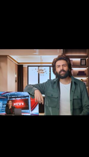 Roop Durgapal Instagram - My Latest Adfilm for @danubeproperties with @kartikaaryan 
Directed by @samirtewari sir 
@workingifilms 
Produced by @muktaltewari 
Casting : @shantanu_bhake 
.
.
.
#danubeproperties #roopdurgapal #ad #tvcommercial #kartikaryan