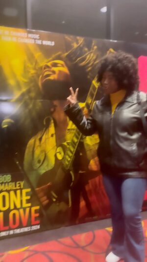 Ruth Ndulu Maingi Instagram - Movie time with Ruthie!

Best valentines gift ever 💕💝

ONE LOVE is a heartfelt  biopic about BOB MARLEY. This movie is Epic,Legendary!  Bob Marley overcomes adversity to become the most famous reggae musician in the world. He is a hero and a legend. It’s sad how He died so young when he had a big dream of uniting people and healing the world through music. It’s really amazing how much he accomplished and achieved in his 36 years of his life on earth . 

The actors finished work!!! Kingsley Ben Adir and Lashana Lynch delivered solid performances as Bob and Rita Marley. I was emotional through out the movie, by the way the story is told. The execution of the roles,the production design and the picture quality is brilliant! 

It ends and you want some more! 

@kingsley_ben_adir_official 
@lashanalynch 
@onelovemovie 

#onelove #bobmarley #movie #moviepremiere #cinema #actors #actresses #biopic #explore #acting #valentines #valentinesday
