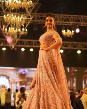 Saanve Megghana Instagram - It was a lovely evening, walked for @teach_for_change x @lakshmimanchu ✨

Title sponsor: @premier__energies 
Co-hosted by @novotelhyd 
Powered by @facesbykubramaqdoom 
Designer: @swathiveldandi_official 
Jewellery: @aabharanamjewellers 
Styling: @officialanahita 
Photography: @tdf.studioz 
Hair and makeup: @theartbeatsalon 
Decor: @eventoentertainments