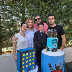 Sabine Nahas Instagram - Christiano's 7th birthday 🎂  God bless and protect you habib khalto 🙏❤️