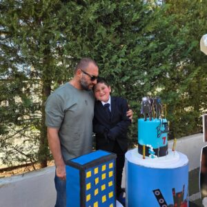 Sabine Nahas Instagram - Christiano's 7th birthday 🎂  God bless and protect you habib khalto 🙏❤️