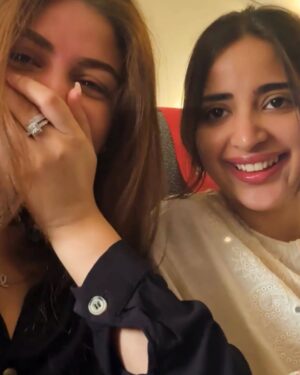 Saboor Aly Instagram - The only person who can roast me like a master chef but also defend me like a bodyguard 😅
@sabooraly , I just want you to know that no matter what, I’ll always be by your side. I know I’m not the most expressive friend, but thank you for always accepting me with all my flaws, never making me feel like I have to be anything other than myself. And honestly, that means the world to me ✨

You are one of the strongest and most sensible I know, and I can’t tell you how proud I am of you. The way you handle everything friends, family, life it’s truly inspiring. 👑 

I wish you all the happiness in the world! May joy always surround you, and may sadness never even come close—Ameen. ♥️

HAPPY BIRTHDAY 🎂🥳