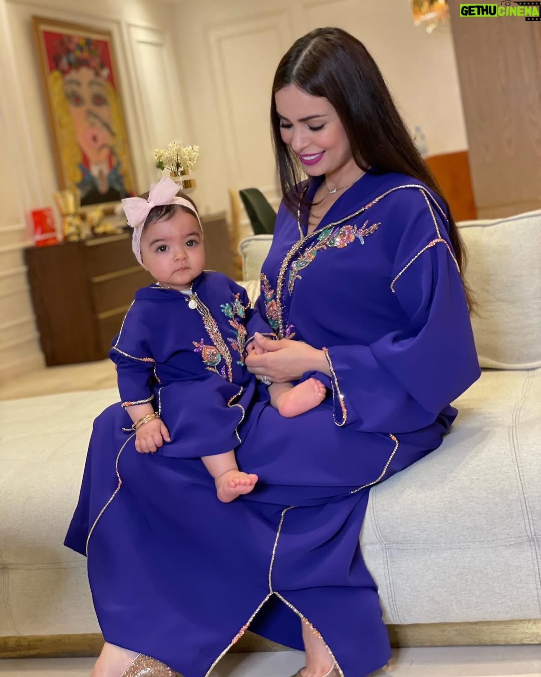 Safae Hbirkou - 227.6K Likes - ❤️ ma petite princesse vous souhaite RAMADAN KARIM ❤️nos magnifiques jellabas de chez @meryemhachimicouture