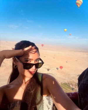 Sahiba Bali Instagram - Hey @dualipa, I’m levitating 🎈🎪