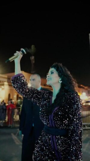 Salma Rachid Instagram - شكرا مراكش❤️🫶🏻🇲🇦
@bahja.music.festival @mjccgov