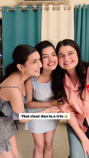 Saloni Daini Instagram - Tag that odd one out in your trio 😂🫠
.
.
.
.
.
.
Besties , Bestfriends , Funny , Comedy , Relatable , travel , sisters , girls 
.
.
.
.
.
.
.
.
.
.
.
.
#comedyreels #desifun #funnyvideos #bestfriends #bestfriendsforever #couplegoals #comedyvideos #besties #bestiesforlife #travel #girlstrip #girlsgirlsgirls #girls