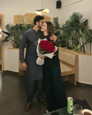 Sana Javed Instagram - You’re truly God sent ✨Thank you for making my birthday so magical. I love you more than words can say 🫶🏻🫂
@realshoaibmalik