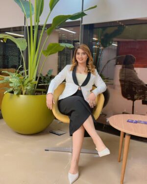 Sana Raees Khan Instagram - Empowered in a power suit 🖤 Tune into my new show, Rule Of Law with Sana Raees Khan, coming soon on #NDTVindia at 8:30 pm every Saturday!

#ruleoflaw #ruleoflawwithsrk #ruleoflawwithsanaraeeskhan #sanaraeeskhan #ladysrk #sana #ndtv #newshow #comingsoon #lawyer #ladylawyer #indianlaw #lawsofindia #lawyersofindia #powersuit #staytuned #empowered