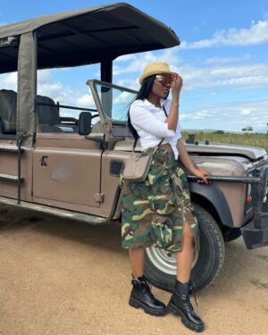 Sandra Ankobiah Instagram - When I met the King of the jungle (and the other habitants)!