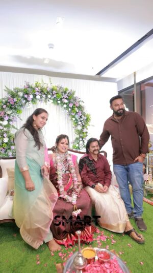Sangeetha V Instagram - Popular Actor Redin Kingsley sir  And Actress Sangeetha  mam Feedback 😊 Thanks for the amazing review! Your satisfaction is our top priority. Your feedback inspires us to aim for excellence. We’re honored to have your feedback and can’t wait to serve you again!CustomerSatisfaction 

Decor @smart_decors.in 
Photography @smartdecors_photography 

#PositiveReviews #ExcellenceCommitment #ThankYou