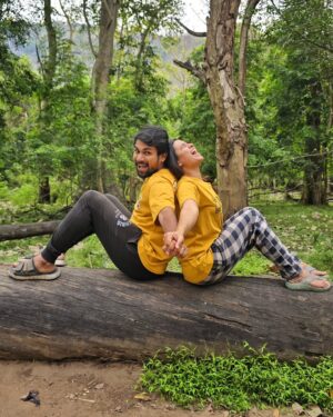 Sangeetha sai Instagram - We just lost in the Nature, but we found each other; when the person matches your energy and your dressings!🥰🫂

Love pannumbodhu kedaikkadha time ellam, after marriage one by one ah execute pannitu irukkom😅😜
@sangeethasai_offl ❤️

By the way,
அனைவருக்கும் இனிய தமிழ் புத்தாண்டு வாழ்த்துக்கள் ☺️✨️💐
