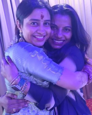 Sangeetha sai Instagram - Saved this one just for today 🫶— your final bachelorette photo, your nalangu moment, the day that held a million emotions and memories. Papu, I never knew a friend could feel like home, like family. You’ve made me feel seen, loved, and understood in ways I never imagined. Happy birthday, papu❤️🫶 Love you more than words will ever say. ❤️🧿

#happybdaypapu #papu #happygirlseries