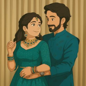 Sangeetha sai Instagram - We just recreated the characters of Ghibli art world with our favourite pictures..!!🥰❤️☺️
.
#chatgpt #ghibliart #artificialintelligence #aigeneratedart #instapost #aravinthsangeetha #loveforlife