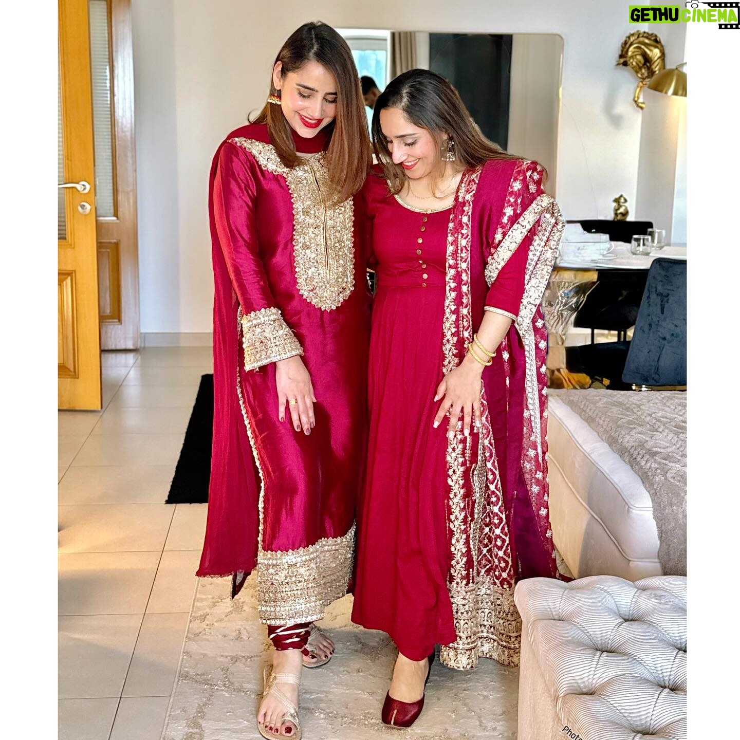 Saniya Shamshad - 10.2K Likes - Arre bhaisahab, laal to kuch zyada hi ho gaya na! 😬🤭
#eid2025