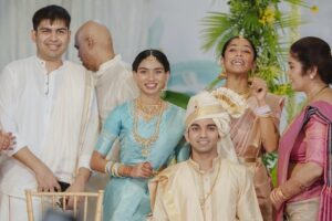 Santoshi Shetty Instagram - Postcards from my Bhai Ki Mangalorean Wedding 🥹😍✨

Congratulations my babies @siddharth.shetty & @ridhima.shetty ❤️🦋💫