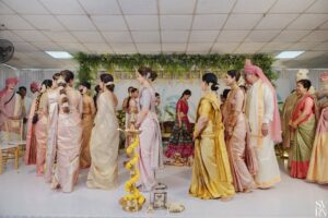 Santoshi Shetty Instagram - Postcards from my Bhai Ki Mangalorean Wedding 🥹😍✨

Congratulations my babies @siddharth.shetty & @ridhima.shetty ❤️🦋💫