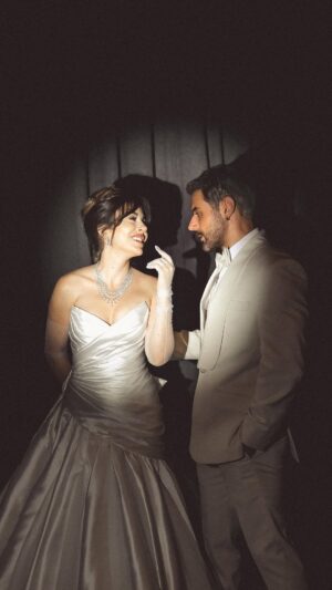 Sara Abi Kanaan Instagram - Inspired by old Hollywood glamour, “I will love you till the end of time” an editorial wedding photoshoot of Sara and Wissam ✨