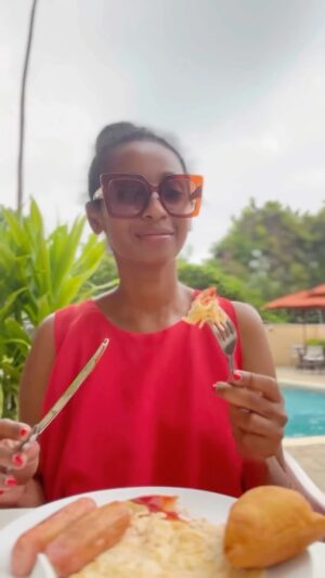 Sarah Hassan Instagram - Just had to because this has happened to me soooo many times😂🤣🙆🏽‍♀️😭
POV: When you wake up 5minutes before the hotel breakfast closes🙆🏽‍♀️
📍 @blissresort 😍🥰❤️