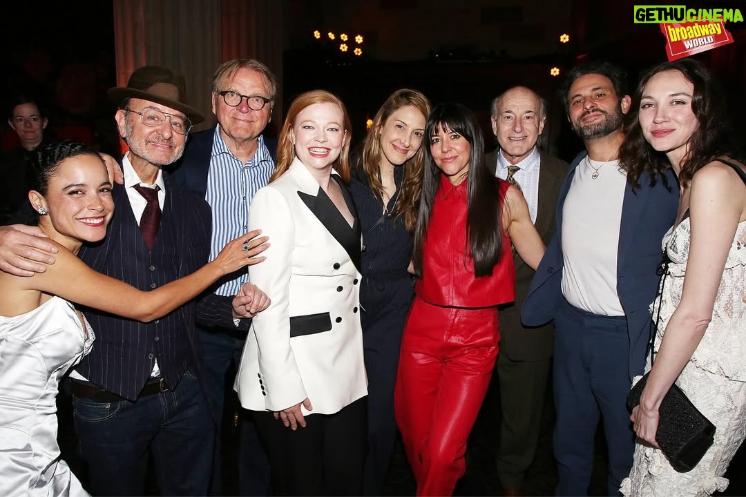 Sarah Snook - 31.1K Likes - The cast of @succession reunited at the opening night party for @sarah_snook’s Broadway debut in @doriangrayplay! Check out photos of Snook posing with Kieran Culkin, @iamzoewinters, @nataliegold_48, @arianmoayed, and more. See the rest of the photos at the link in our bio!

📸: Bruce Glikas @bruglikas @broadwaybruce_