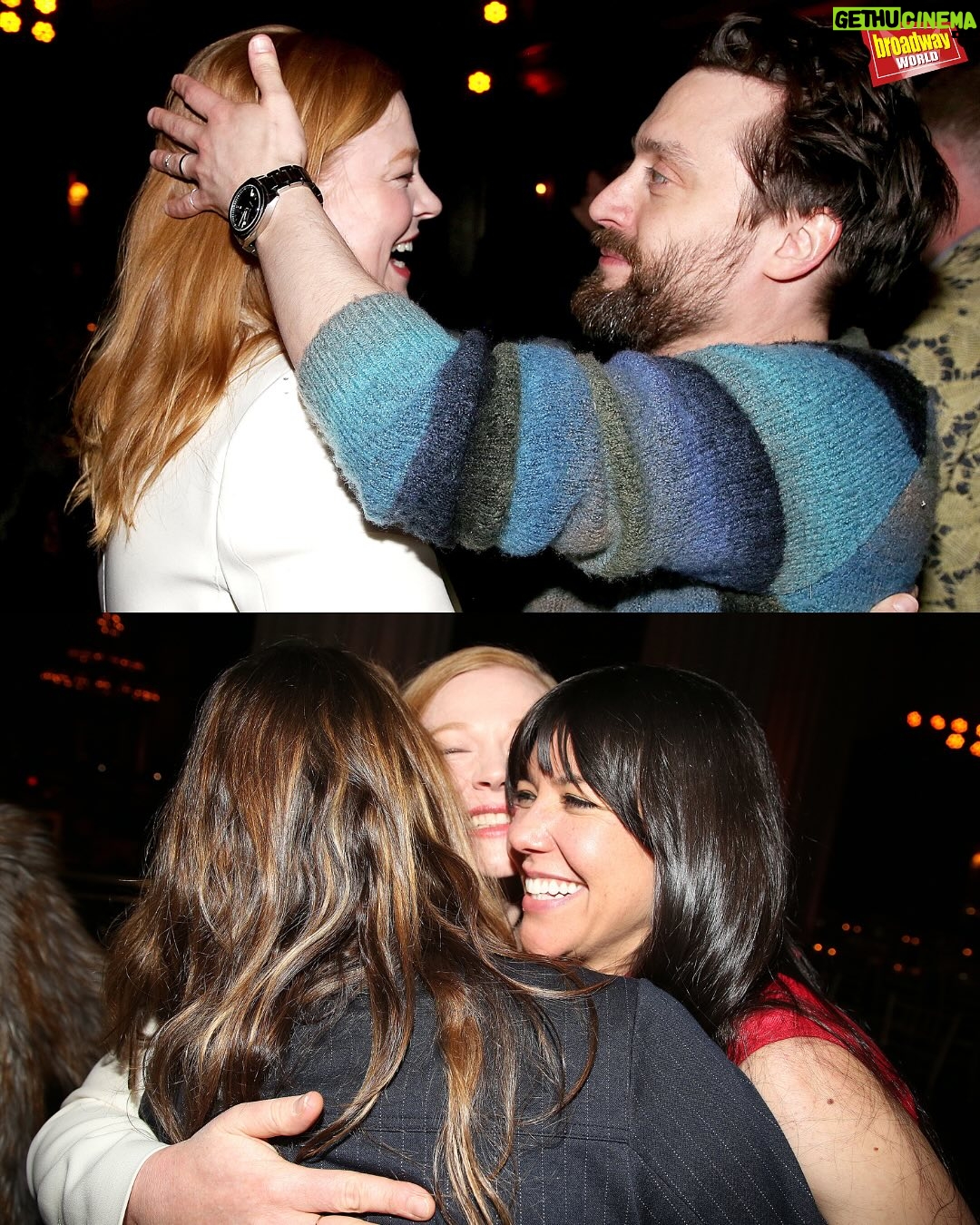 Sarah Snook - 31.1K Likes - The cast of @succession reunited at the opening night party for @sarah_snook’s Broadway debut in @doriangrayplay! Check out photos of Snook posing with Kieran Culkin, @iamzoewinters, @nataliegold_48, @arianmoayed, and more. See the rest of the photos at the link in our bio!

📸: Bruce Glikas @bruglikas @broadwaybruce_