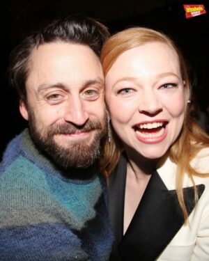 Sarah Snook Instagram - The cast of @succession reunited at the opening night party for @sarah_snook’s Broadway debut in @doriangrayplay! Check out photos of Snook posing with Kieran Culkin, @iamzoewinters, @nataliegold_48, @arianmoayed, and more. See the rest of the photos at the link in our bio!
📸: Bruce Glikas @bruglikas @broadwaybruce_