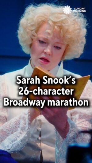 Sarah Snook Instagram - Sarah Snook is taking Broadway by storm, juggling 26 characters in @doriangrayplay. To keep them straight, she warms up each one physically and vocally before every show—sometimes even doing “star jumps” (AKA jumping jacks) while reciting lines to build stamina.
Click the link in bio to see full interview. #broadway #actor #stage