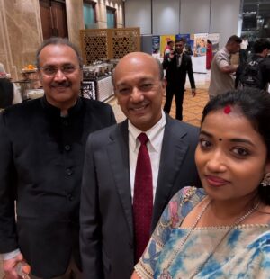 Saranya JaiKumar Instagram - Srilanka National day celebrations by Srilankan Embassy at Taj Chennai. Very happy to have met wonderful people and always proud to work to strengthen Indo Jaffna Education Ties . 

Dr SARANYA JAIKUMAR 
Educational Psychologist 
Director, Northern Uni India
