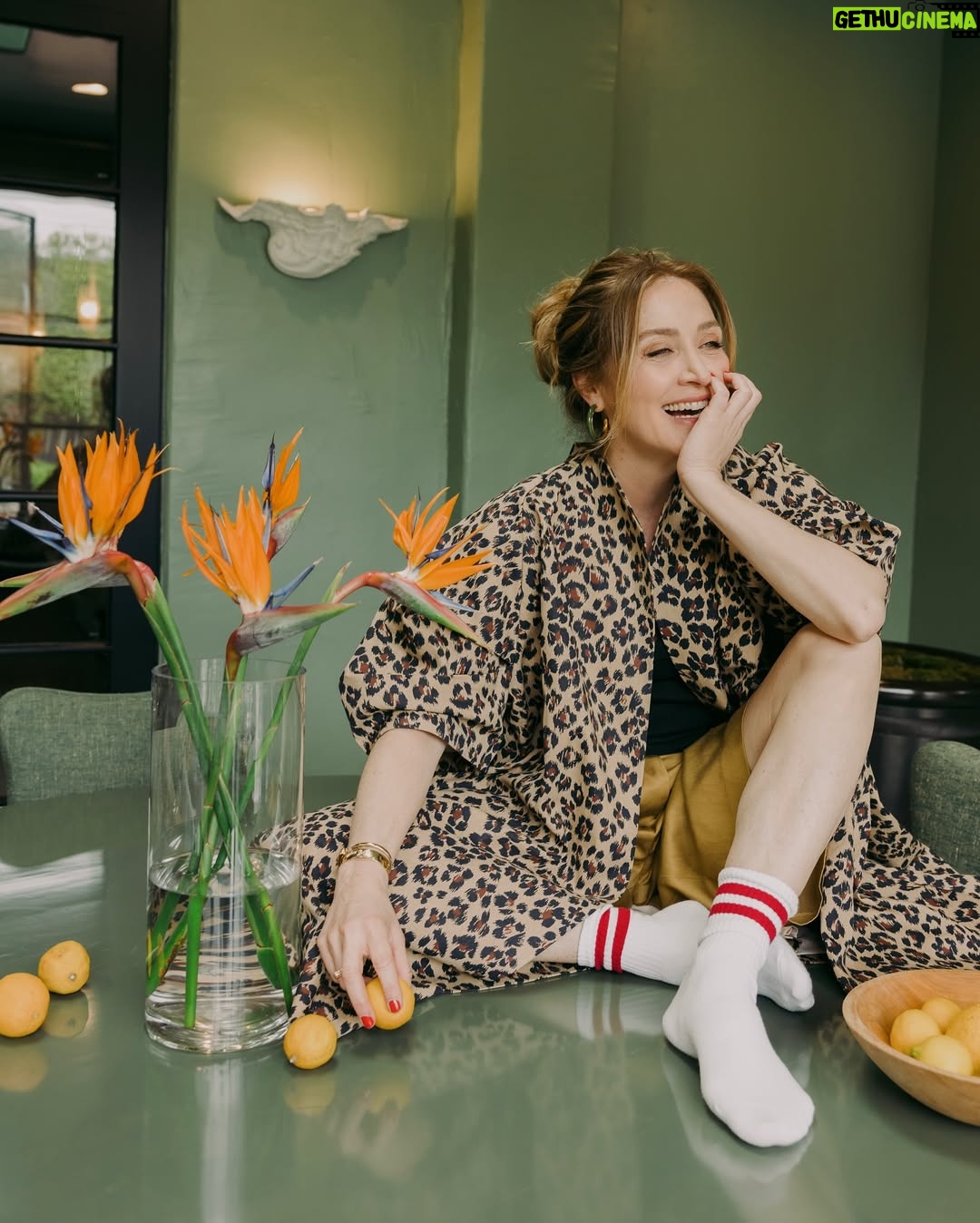 Sasha Alexander - 7.8K Likes - spotted: leopard is my new neutral. Just add lemons🍋. www. sashaalexander. us