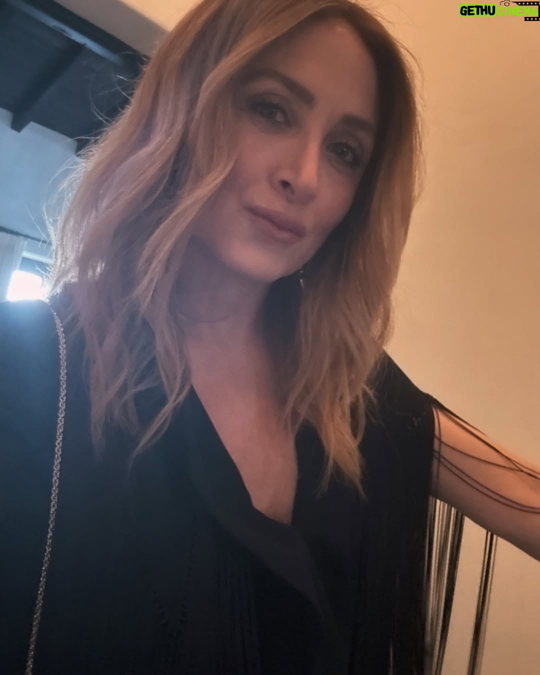Sasha Alexander - 7.9K Likes - @clarinsusa #clarins ICONS event @academymuseum💋 and a little fringe