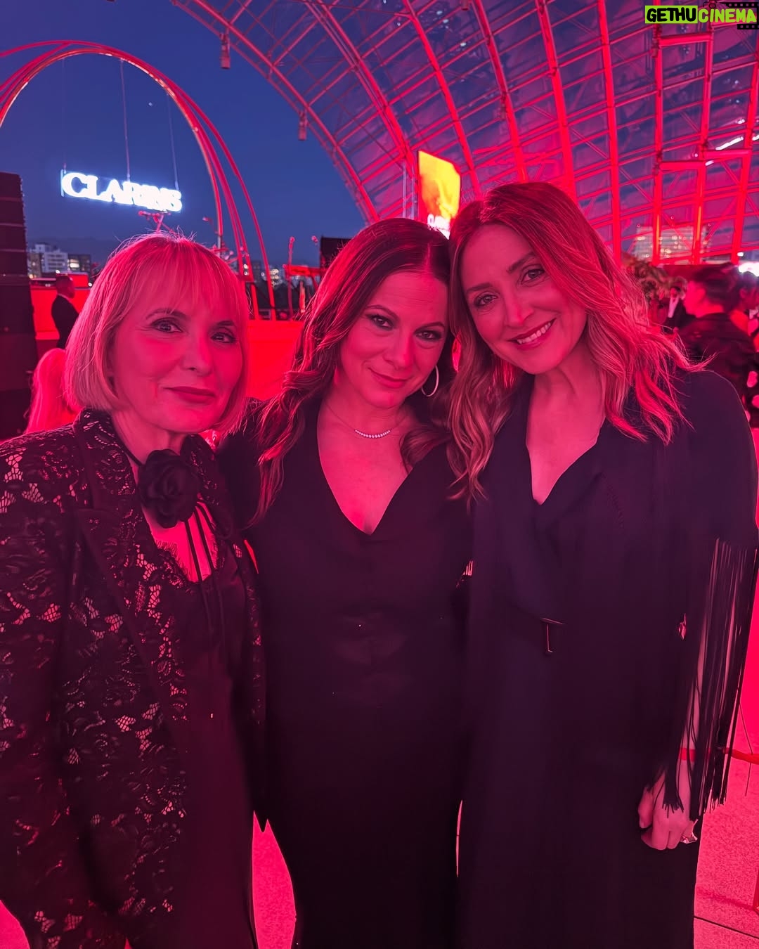 Sasha Alexander - 7.9K Likes - @clarinsusa #clarins ICONS event @academymuseum💋 and a little fringe