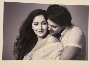 Sayyeshaa Saigal Instagram - Happy Anniversary to the man who is my everything! Can’t do without you! I pray God looks over us always and keeps us happy and healthy together! ❤️❤️ @aryaoffl 

#anniversary#husbandwife#marriage#love#forever#myeverything