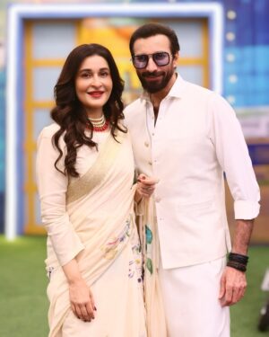 Shaista Lodhi Instagram - Channeling the essence of Manto’s narratives where every thread tells a story of strength, identity, and unapologetic grace. Honored to embody this spirit through Manto’s lens.

@wearmanto