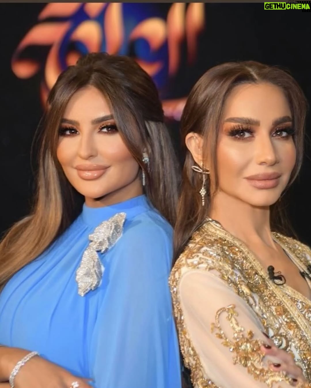 Shatha Hassoun - 3 Likes - تابعوا حلقتي بعد قليل من برنامج #العرافة مع الإعلامية المصرية المتميزة بسمة وهبة على قناتي النهار و المحور الساعة السادسة توقيت القاهرة
Stylist @ziadalsaleh
Designer @pukka.official.co
Make up @alaaeltonsy
Hair @madohairdresser
Jewelry @ver.jewelry
Photographer @moe.soufyan_photography