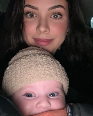 Sheryl Rubio Instagram - Feliz 4 meses al amor de mi vida en esta vida y en todas las demás, a mi  1 por siempre. 💗 ¡ser tu mami es lo más delicioso que me ha pasado! Mi bebé feliz te amo mucho 😭
