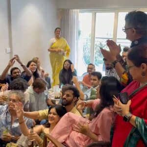 Shivani Raghuvanshi Instagram - Yesterday was such a vibe! 🌸✨
The Dupahiya team came together for the most beautiful afternoon, hosted by the amazing @gajrajrao Sir.

Missed capturing a few smiles as they left in Sumadi, but the memories are all here to stay... 
@renukash710 @shrivastavasparsh @iyashpalsharma….and few more 🌻