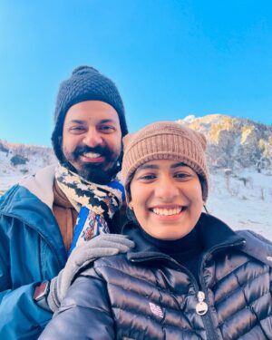 Shrinidhi Padmanaban Instagram - Through thick and thin, all the fights and smiles in between. 4 years of marriage and still can’t imagine life without you. To my favourite person to argue with 🥂🫂 🧿

•Let’s promise to drive each other crazy
•Let’s achieve one goal after the other 
•Let’s stay fit and cute 

Ps. I love you 🫂🩷🧿