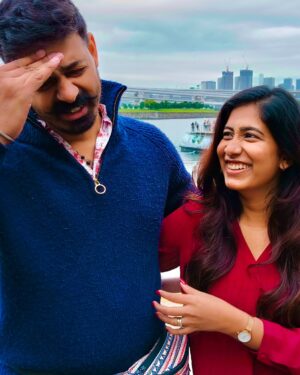 Shrinidhi Padmanaban Instagram - Through thick and thin, all the fights and smiles in between. 4 years of marriage and still can’t imagine life without you. To my favourite person to argue with 🥂🫂 🧿

•Let’s promise to drive each other crazy
•Let’s achieve one goal after the other 
•Let’s stay fit and cute 

Ps. I love you 🫂🩷🧿