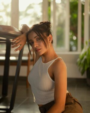 Sindhuja Hari Instagram - 🍁

Shot by @irst_photography 
Mua @shrusti_makeover 
Styled by @harshikaa.04 
📍 @villa_814