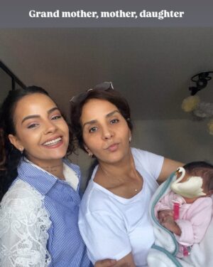 Sindy Michelle Claudia Auvity Instagram - Literally ✨ mothering ✨