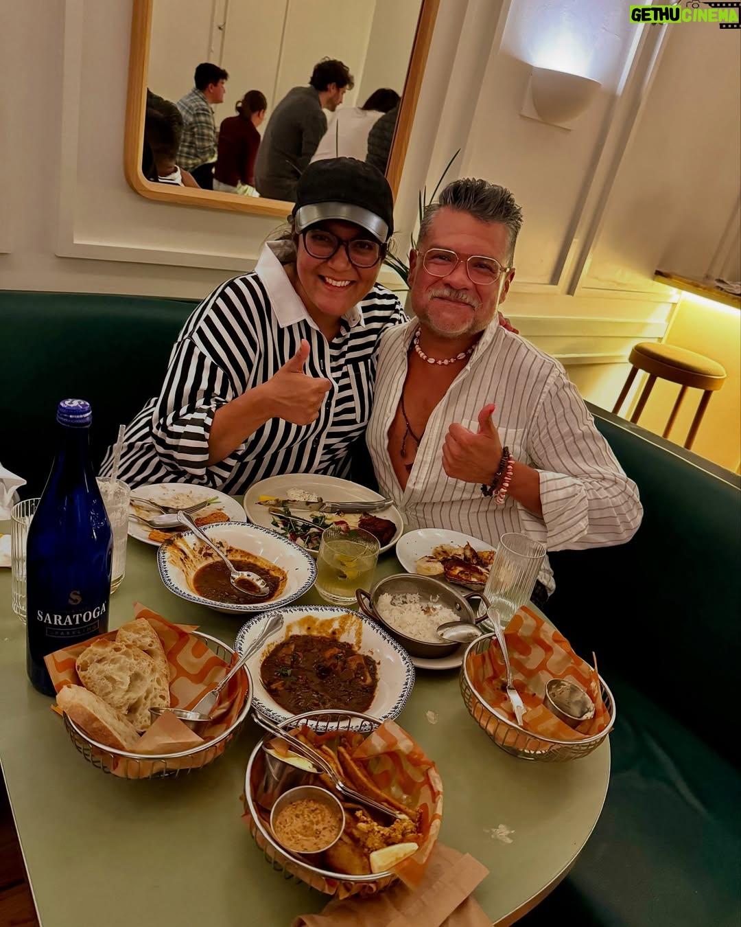 Sohla El-Waylly - 23.5K Likes - @sohlae and I are back together again!
NYC! Mark your calendars—Salsa Daddy coming in SPICY!
Join me and Sohla El-Waylly @sohlae for night of salsa, snacks, and spicy conversation at @platformbyjbf on May 1.
We’re celebrating the launch of Salsa Daddy—a love letter to the most iconic dish in Mexican cooking—with bites and bevs from the book, storytelling, and deep salsa convo.
Tickets are limited—grab yours now!
General Admission: $45
General Admission Copy of Salsa Daddy: $72
Perfect pregame for Cinco de Mayo.
Because salsa isn’t just a condiment—it’s life.
Comment SALSA and I’ll dm you the link!
#SalsaDaddy #RickMartinez #SohlaElWaylly #JamesBeardAward #CookbookLaunch #NYCFoodieEvents #CincoDeMayo #Pier57NYC #MexicanFood #SalsaIsLife #NYTFood #KitchenArtsAndLetters #NYCEvents2025 #MexicanCooking #BookTour #BooksAndBites
