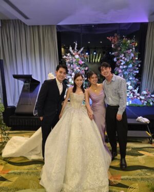 Somaline Ang Instagram - Wedding season is here, and my heart is full watching our friends celebrate their love❤️❤️❤️❤️ It brings back the beautiful memories of our own special day 🥹🥹🥹Love, family, and a lifetime of happiness. Cheers to love in all its magical moments! 😚😚