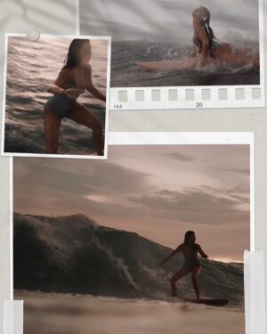 Sonya Pandarmawan Instagram - In her 5 elements.
Sea . Sky . Sun . Surf . Her name 

.

#Earth #Sunset #Ocean #Islandlife #Skylovers