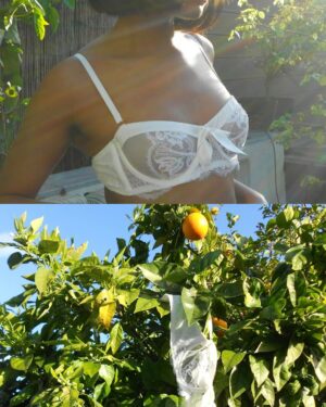 Soraia Tavares Instagram - the spring after the storm 🌸 🍊 
@intimissimi 

#intimissimi #fashioncorsetry #intimissimigirls